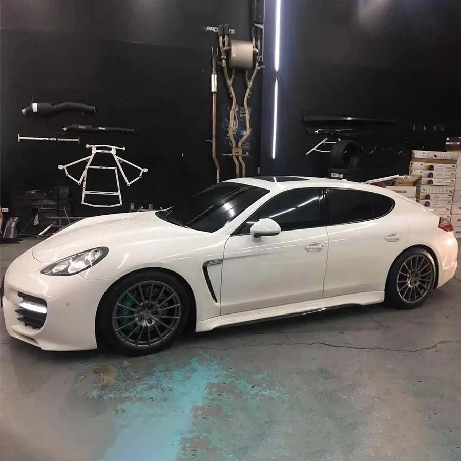 New for for 970 for Style High Quality Widebody Kits Exhaust for Rear Spoiler Front/Rear Bumpers Side